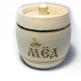 Деревянная бочка "Пасечник"